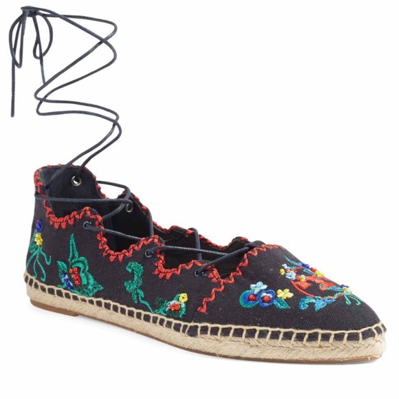 Tory Burch Sonoma Embroidered Flat - Picture 5 of 7